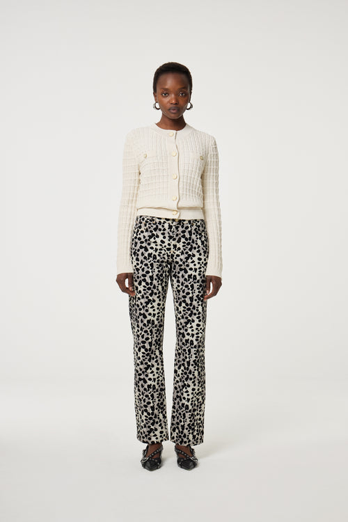 Chin Cardigan | Cosy White