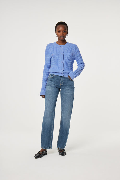 Chin Cardigan | French Blue