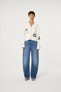 Betty Cardigan | Cosy White