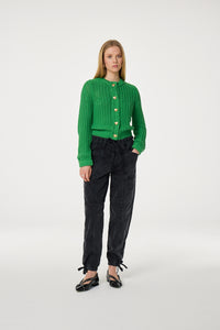Sun Cardigan | Green Glimmer