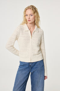 Dido Cardigan | Cosy White