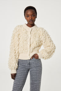 Dolly Cardigan | Cosy White