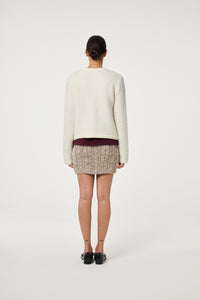 Marcia Cardigan | Cosy White