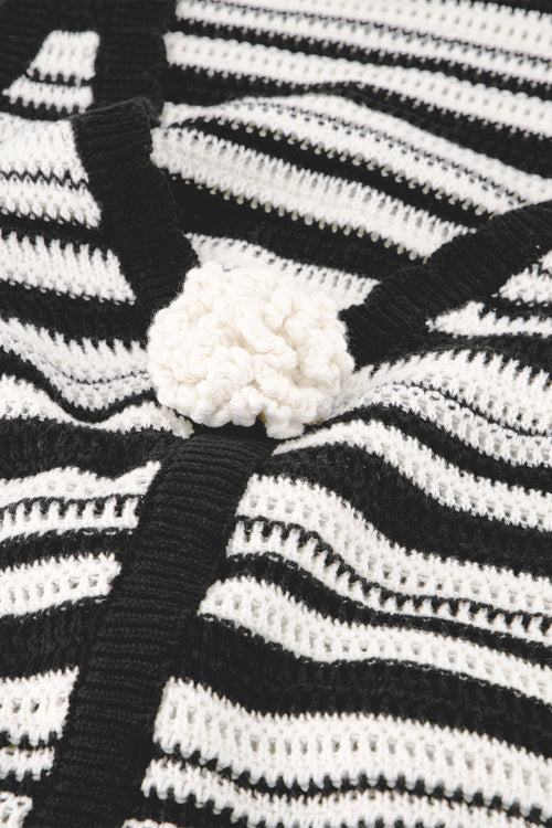 Paulina Top | Cosy White/Black