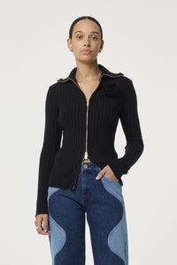 Vesta Cardigan | Black