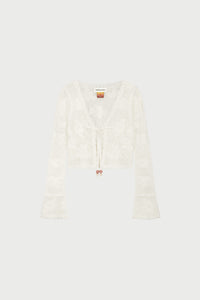 Rita Cardigan | Cosy White