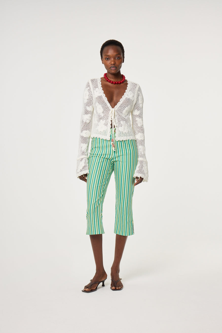 Rita Cardigan | Cosy White