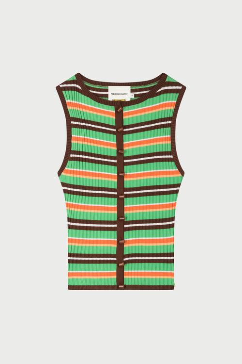 Lux Cardigan | Striped