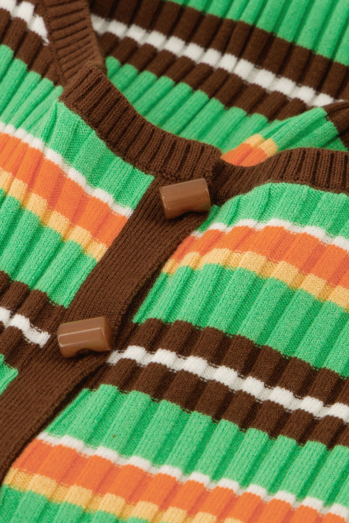 Lux Cardigan | Striped