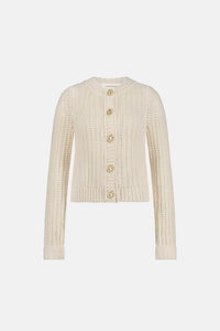 Sun Cardigan | Cosy White