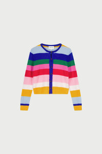 Henry Cardigan | Multi Stripe