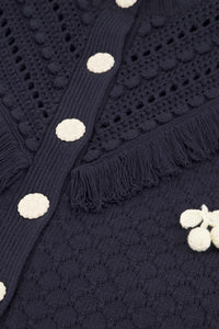 Frido Cardigan | After Midnight Blue
