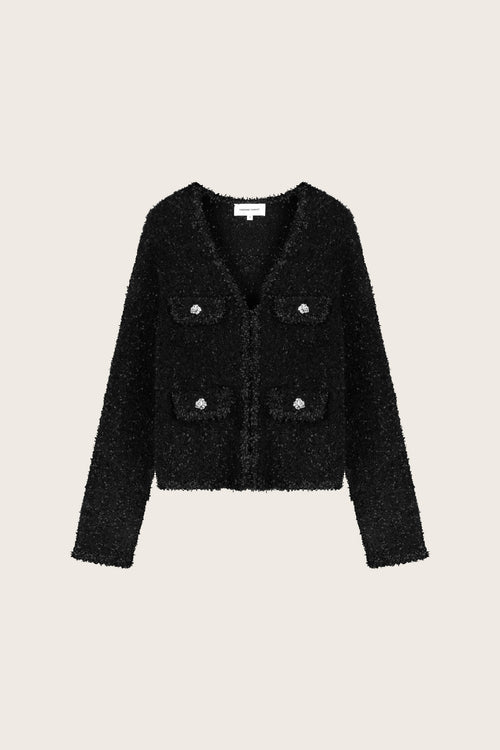 Envelope Cardigan | Black