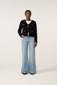 Envelope Cardigan | Black