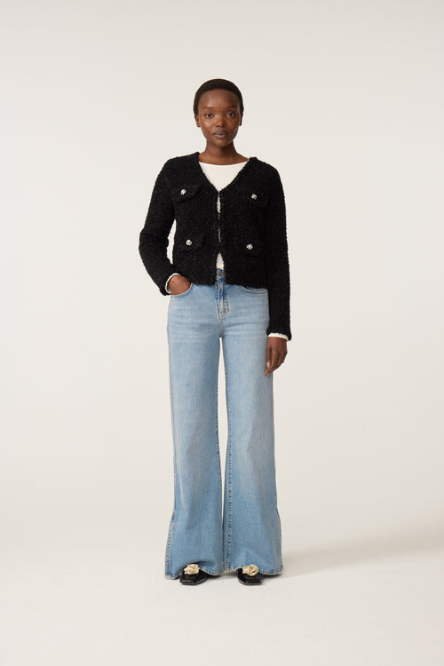 Envelope Cardigan | Black