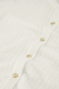 Charlotta Cardigan | Cosy White