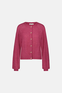 Charlotta Cardigan | Spicy Pink