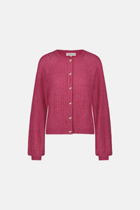 Charlotta Cardigan | Spicy Pink
