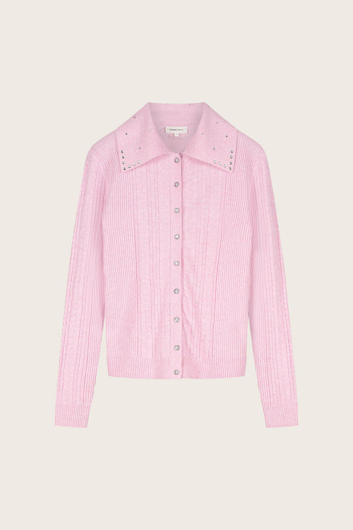 Nova Cardigan | Pink Rose