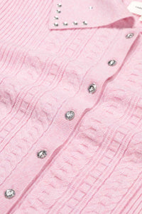 Nova Cardigan | Pink Rose