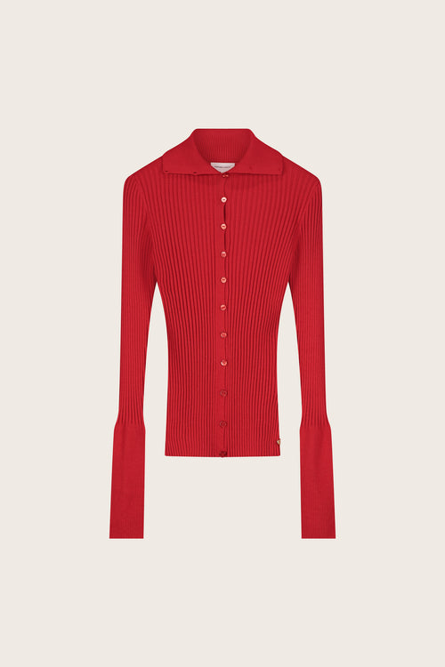 Alida Cardigan | Haute Red