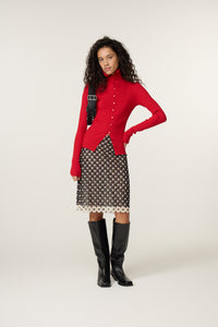 Alida Cardigan | Haute Red