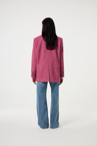 Sabine Coat | Pink Pretty Lips