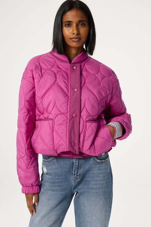 Skippy Short Jacket | Plum Party