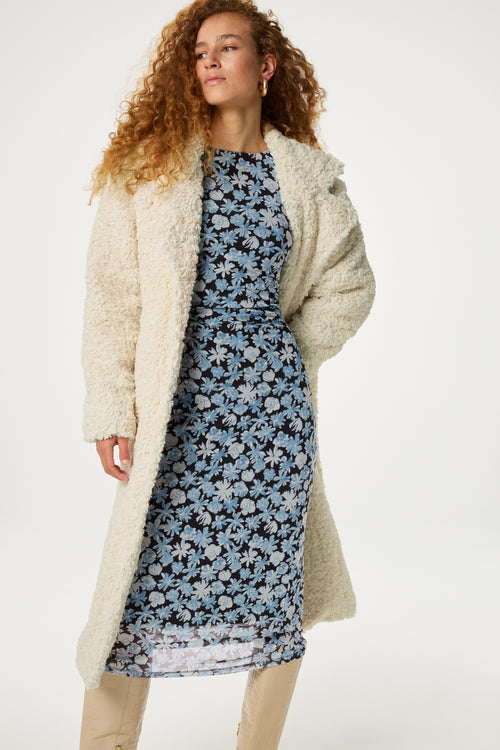 Nicole Coat | Cosy White