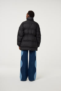 Cisca Puffer Coat | Black
