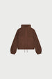 Uma Short Coat | Mocha Brown