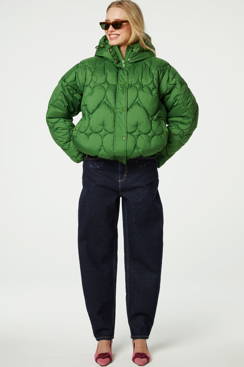 Prisca Short Puffer | Artichoke