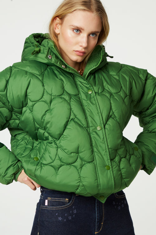 Prisca Short Puffer | Artichoke