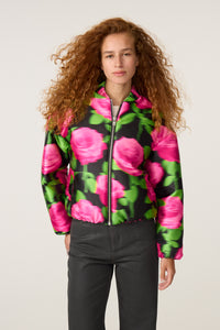 Hermi Coat | Fab Fuchsia/Black