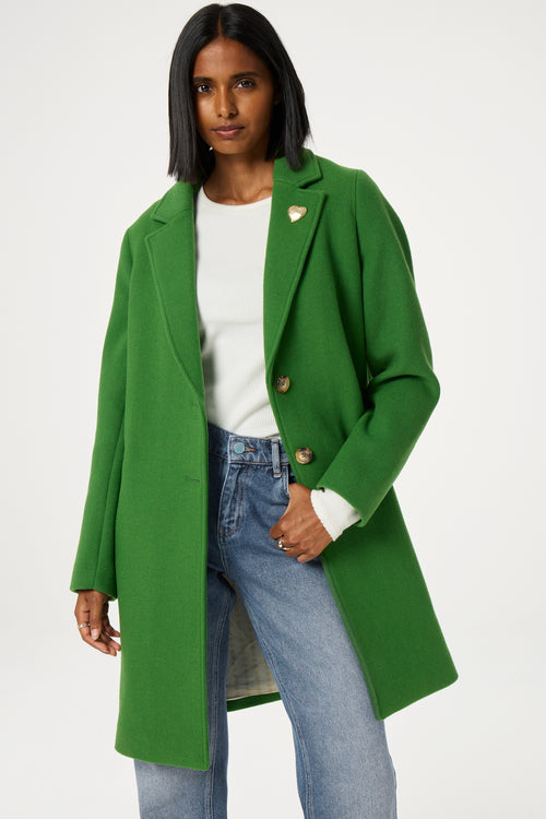 Flori Coat | Artichoke