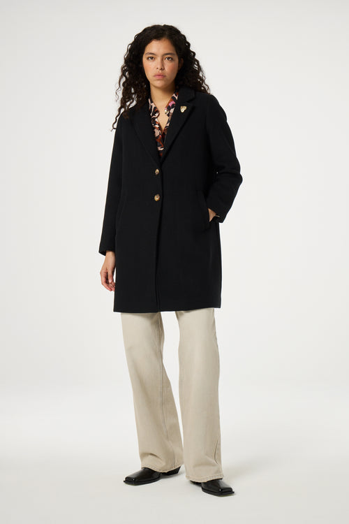 Flori Coat | Black