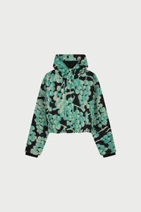 Bennie Puffer | Black/Mint Green