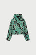 Bennie Puffer | Black/Mint Green