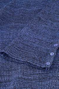 Gaia Dress | French Blue/Black