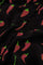 Ana Dress | Black/Red Hot Chilli