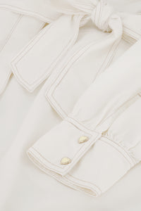 Fabi Dress | Cosy White