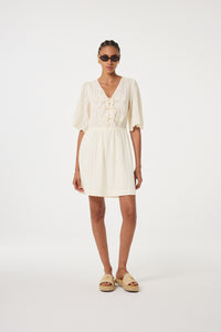 Rory Dress | Cosy White