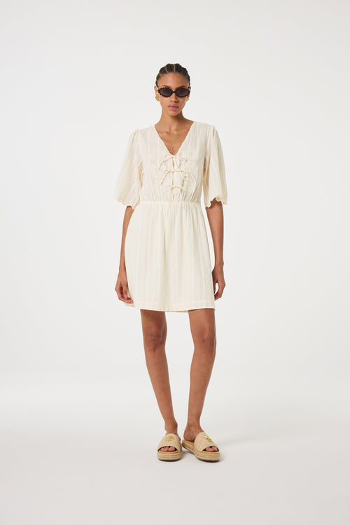 Rory Dress | Cosy White