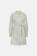 Allie Dress | Warm White/Pool Blue