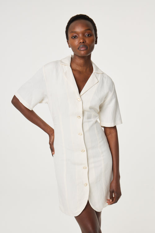 Melody Dress | Cosy White