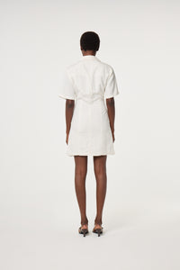 Melody Dress | Cosy White