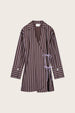 Nova Dress | Brown/Pink Candy