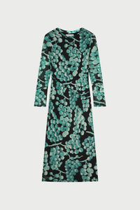 Sam Dress | Black/Mint Green