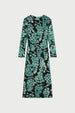 Sam Dress | Black/Mint Green