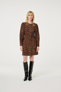 Reese Dress | Burnt Sugar/Black